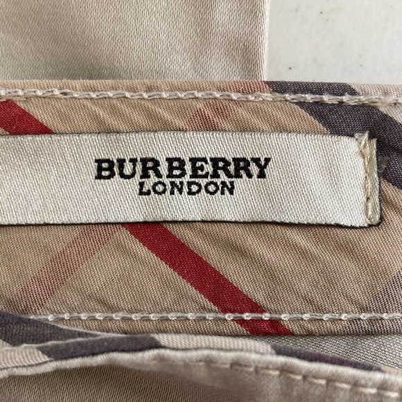 Burberry Light Beige Khaki Pants - Picture 2 of 13